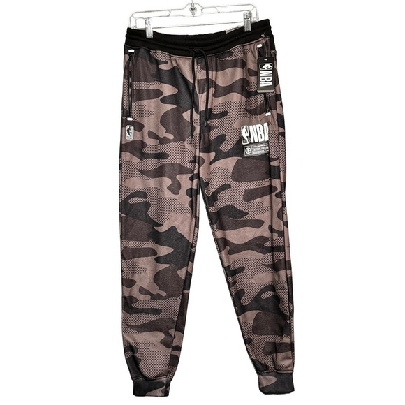 NBA Camo Sweatpants, Drawstring & Pockets, Boys Sizes Medium - Picture 1 of 5